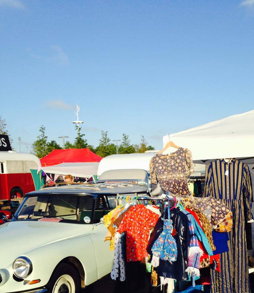 Candy Says at the Classic Car Boot Sale, Kings Cross - April 22nd 2017