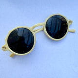Authentic vintage 1930s/40s cream celluloid sunglasses