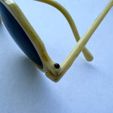 Authentic vintage 1930s/40s cream celluloid sunglasses