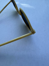 Authentic vintage 1930s/40s cream celluloid sunglasses