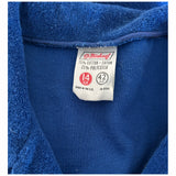 Robe de plage en éponge bleue St Michael vintage des années 1960