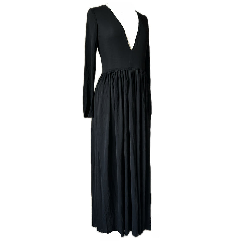 blue dress for baby girl Betty Jackson for Quorum late 1970s plunging neckline dress – Candy Says  Vintage Clothing UK