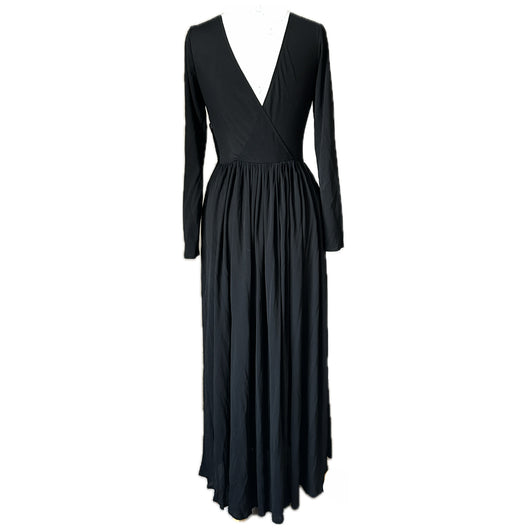 Betty Jackson for Quorum late 1970s plunging neckline dress – Candy Says Vintage Clothing UK