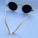 Authentic vintage 1930s/40s cream celluloid sunglasses