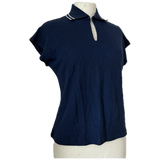 Mod vintage 1960s keyhole neck sports top - Candy Says Vintage Clothing UK