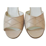 Pastel leather unworn 1980s ankle strap sandals - Vintage Clothing, Vintage Stock, Vintage Dresses, Vintage Shoes UK